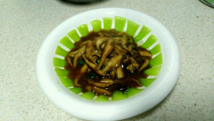 蚝油香菇油菜
