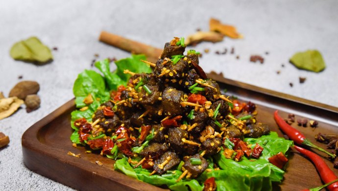 香辣牙签牛肉