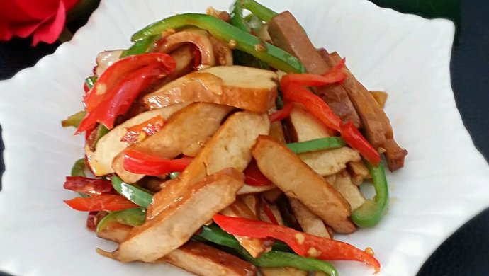 小炒豆腐干