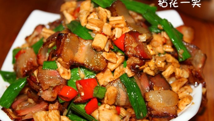 正宗湘菜――萝卜干炒腊肉