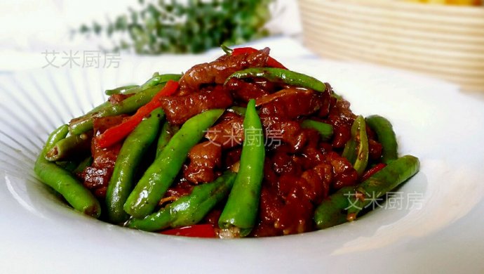 地方美食【杭椒牛柳】