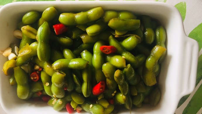 凉拌毛豆来喽