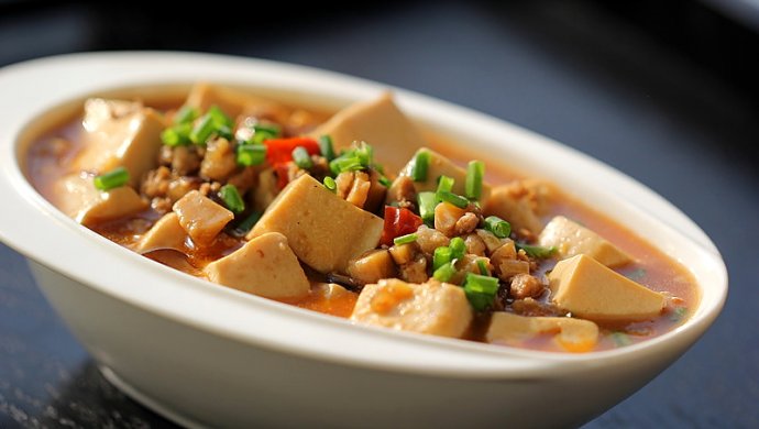 香菇肉末豆腐