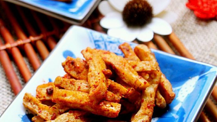 看剧零食～麻辣香干