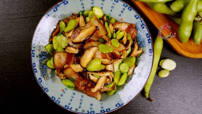 湖南蚕豆炒腊肉
