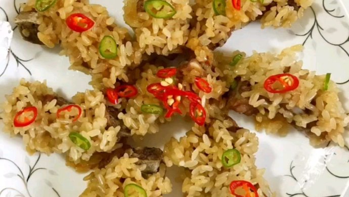 糯米蒸排骨