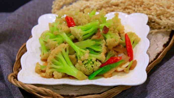 ? 干锅花菜? 好吃的秘诀