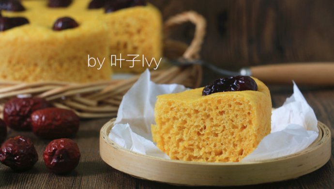 电饭煲【南瓜红枣发糕】