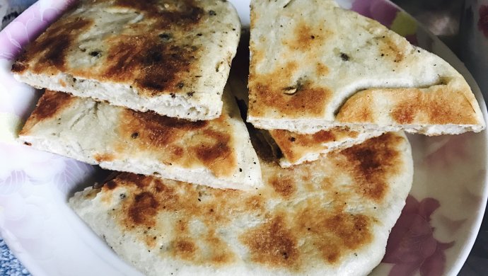 椒盐发面饼