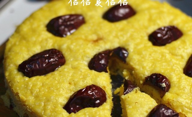 玉米面发糕~