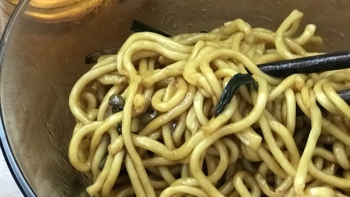 葱油捞面