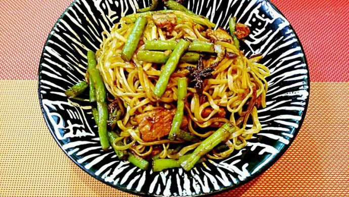 豆角焖面