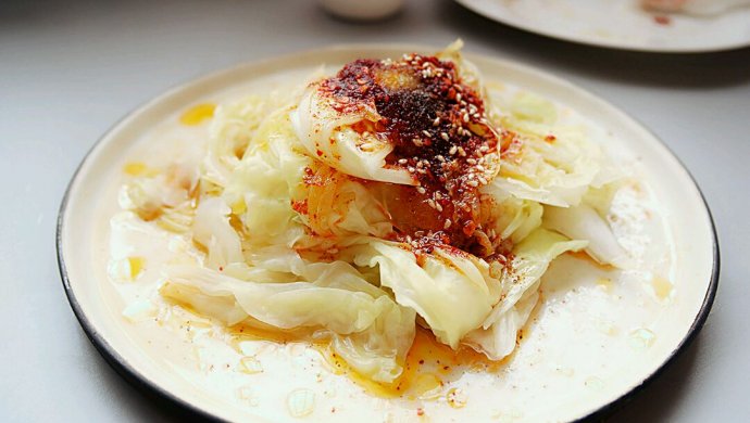 响油白菜
