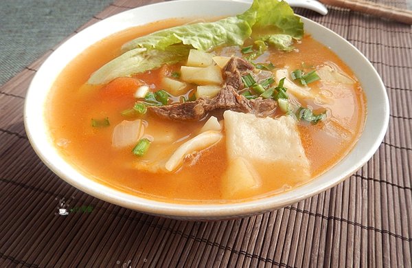 新疆汤饭――冬季暖身