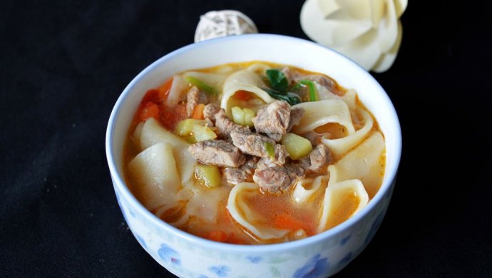 新疆羊肉汤饭――冬季暖身