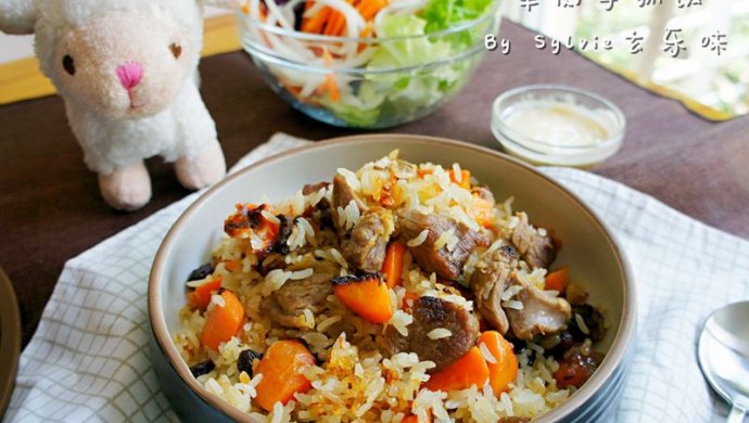 羊肉手抓饭
