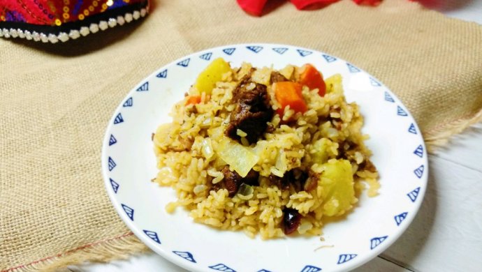 羊肉手抓饭
