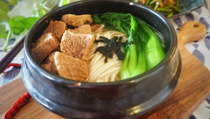 清炖牛肉乌冬面