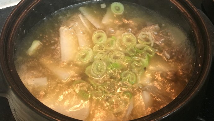清炖牛肉萝卜汤