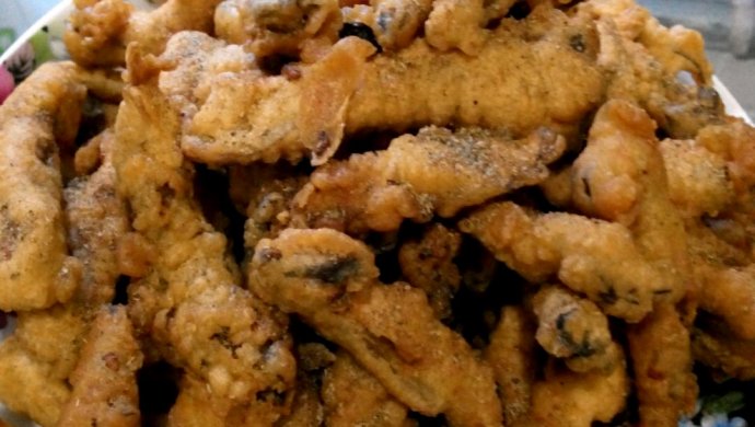 酥香炸蘑菇