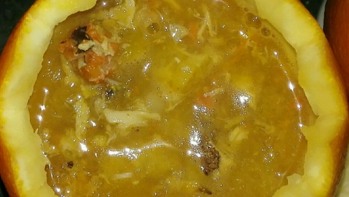 膏蟹酿香橙
