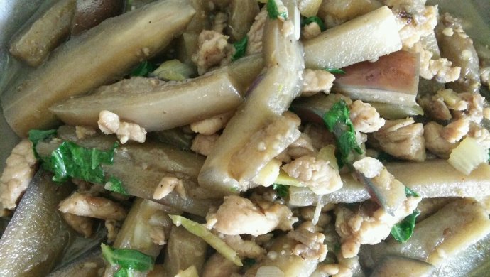茄子肉末