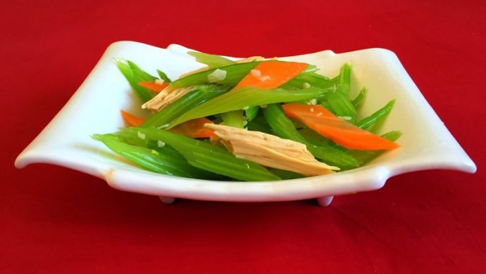 芹菜腐竹
