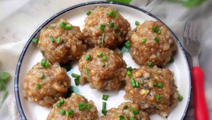 团团圆圆（萝卜肉圆）+#好彩头