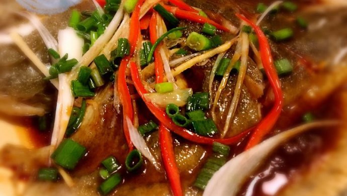 清蒸多宝鱼