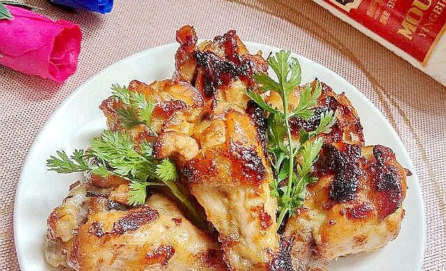 蔬果烤鸡腿