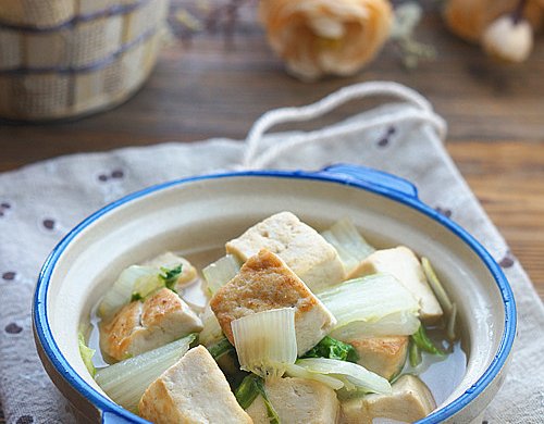 豆腐白菜小煮