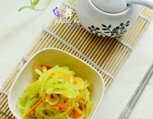 油炝莴笋丝