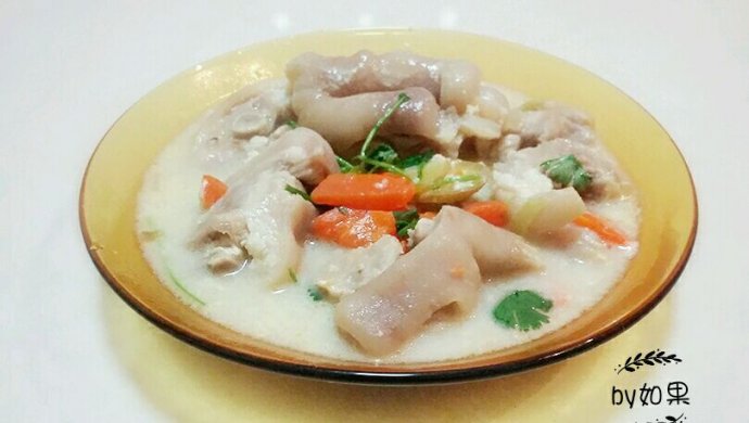 豆浆猪蹄
