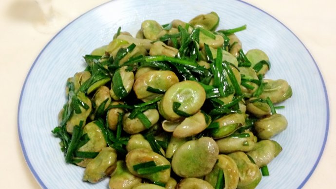 韭香蚕豆