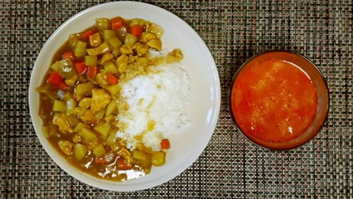 咖喱鸡肉饭