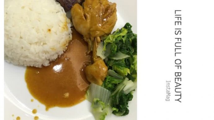 “咖喱蒙太奇”之咖喱鸡腿套餐