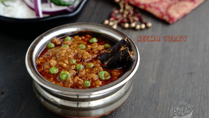 【肉末咖喱】Keema Curry