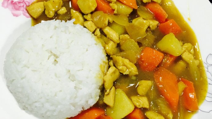 咖喱鸡肉饭