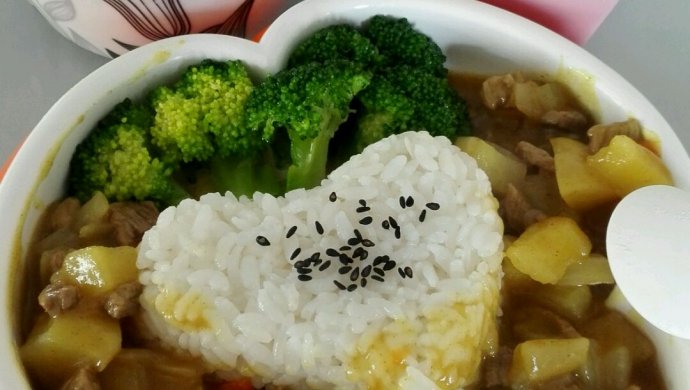 宝宝版咖喱牛肉饭