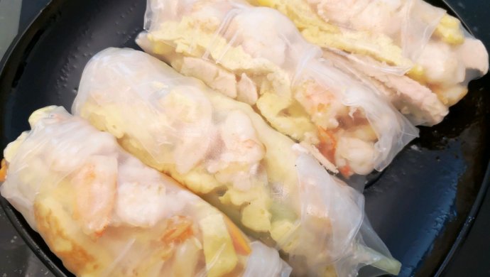 萌厨娘越南春卷