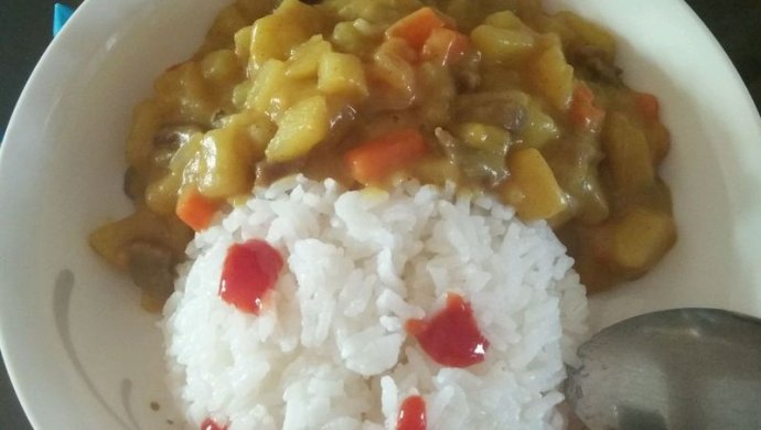 牛肉咖喱饭