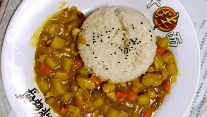 咖喱鸡饭