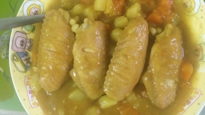 咖喱鸡翅微辣口味