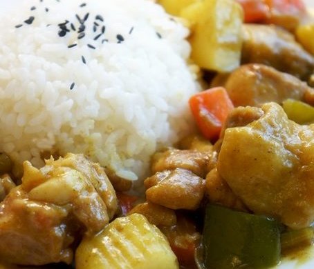 咖喱鸡饭