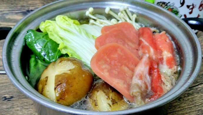 暖冬日式料理~寿喜锅