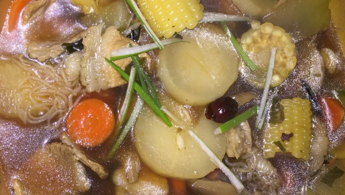 Keiko料理的关东煮萝卜