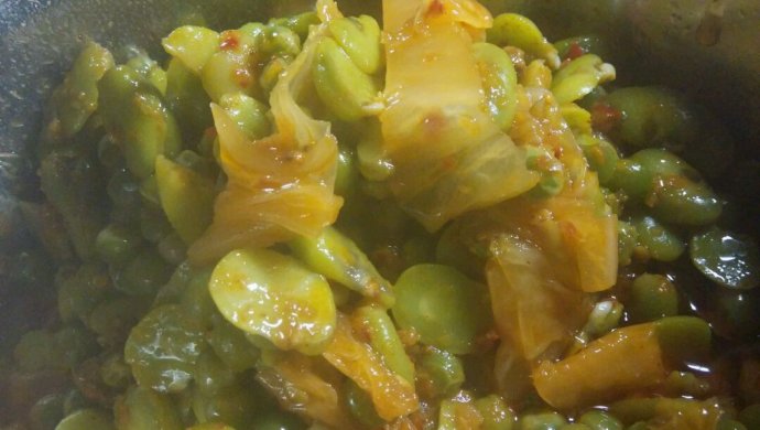 怪味料理~胡豆辣白菜