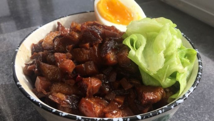 生存料理1.0-卤肉饭