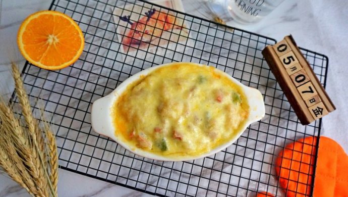 简单料理-芝士焗饭