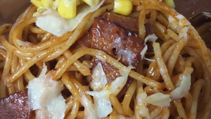 【暗黑料理－面】懒人意面